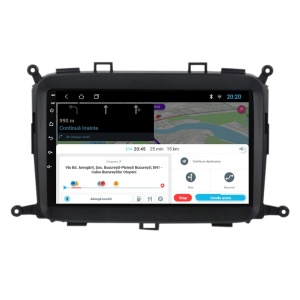 Navigatie dedicata cu Android Kia Carens IV 2013 - 2018, 1GB RAM, Radio GPS Dual Zone, Display HD IPS 9" Touchscreen, Internet Wi-Fi, Bluetooth, MirrorLink, USB 100529361