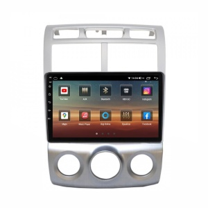 Navigatie dedicata cu Android KIA Sportage 2004 - 2010 fabricata in Coreea, clima manuala, 8GB RAM, Radio GPS Dual Zone, Display HD QLED 9" Touchscreen, Internet Wi-Fi si slot SIM 4G, Bluetooth, MirrorLink, USB 100073551
