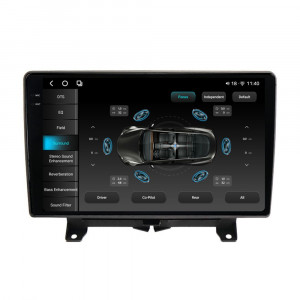 Navigatie dedicata cu Android Land Rover Range Rover Sport I 2005 - 2009, 12GB RAM, Radio GPS Dual Zone, Display 2K QLED 9.5" Touchscreen, Internet Wi-Fi si slot SIM 4G, Bluetooth, MirrorLink, USB, Waze 99081
