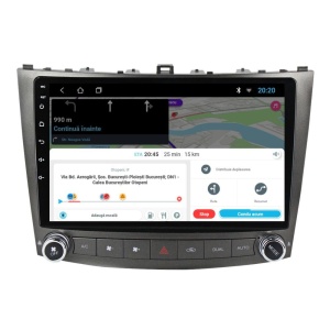 Navigatie dedicata cu Android Lexus IS 2005 - 2013, 1GB RAM, Radio GPS Dual Zone, Display HD IPS 10" Touchscreen, Internet Wi-Fi, Bluetooth, MirrorLink, USB 100529181