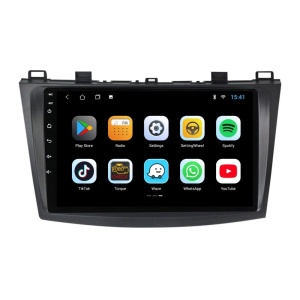 Navigatie dedicata cu Android Mazda 3 2009 - 2013, 1GB RAM, Radio GPS Dual Zone, Display HD IPS 9" Touchscreen, Internet Wi-Fi, Bluetooth, MirrorLink, USB 100479561