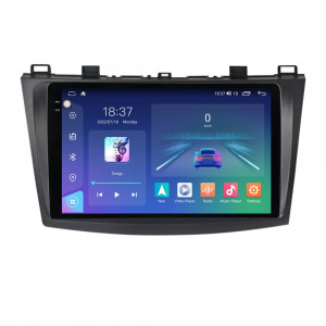 Navigatie dedicata cu Android Mazda 3 2009 - 2013, 4GB RAM, Radio GPS Dual Zone, Display 2K QLED 9.5" Touchscreen, Internet Wi-Fi si slot SIM 4G, Bluetooth, MirrorLink, USB, Waze 103701