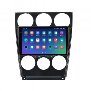 Navigatie dedicata cu Android Mazda 6 2002 - 2008, 8GB RAM, Radio GPS Dual Zone, Display 2K QLED 9.5" Touchscreen, Internet Wi-Fi si slot SIM 4G, Bluetooth, MirrorLink, USB, Waze 110201
