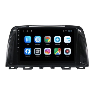 Navigatie dedicata cu Android Mazda 6 2013 - 2015, 4GB RAM, Radio GPS Dual Zone, Display HD IPS 9" Touchscreen, Internet Wi-Fi, Bluetooth, MirrorLink, USB - Img 3
