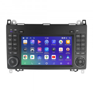 Navigatie dedicata cu Android Mercedes B-Class W245 2005 - 2011, 2GB RAM, Radio GPS Dual Zone, Display HD IPS 7" Touchscreen, Internet Wi-Fi, Bluetooth, MirrorLink, USB, Waze 101201
