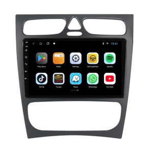 Navigatie dedicata cu Android Mercedes C-Class W203 2000 - 2004, 2GB RAM, Radio GPS Dual Zone, Display HD IPS 9" Touchscreen, Internet Wi-Fi, Bluetooth, MirrorLink, USB 100482441