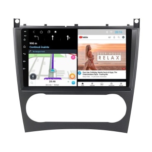 Navigatie dedicata cu Android Mercedes C-Class W203 2004 - 2007, 1GB RAM, Radio GPS Dual Zone, Display HD IPS 9" Touchscreen, Internet Wi-Fi, Bluetooth, MirrorLink, USB 100509231