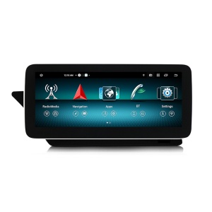 Navigatie dedicata cu Android Mercedes E-Class A207 / C207 2009 - 2012 cu navigatie NTG 4, 6GB RAM, Radio GPS Dual Zone, Display QLED 12.3" Touchscreen, Internet Wi-Fi si slot SIM 4G, Bluetooth, MirrorLink, USB