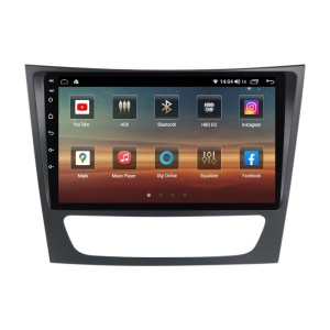 Navigatie dedicata cu Android Mercedes E-Class W211 2002 - 2009, 4GB RAM, Radio GPS Dual Zone, Display HD QLED 9" Touchscreen, Internet Wi-Fi si slot SIM 4G, Bluetooth, MirrorLink, USB 100250811