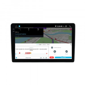Navigatie dedicata cu Android Mercedes G-Class W463 2002 - 2009, 4GB RAM, Radio GPS Dual Zone, Display 2K QLED 9.5" Touchscreen, Internet Wi-Fi si slot SIM 4G, Bluetooth, MirrorLink, USB, Waze 112031