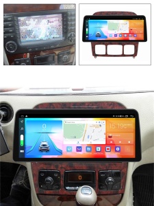 Navigatie dedicata cu Android Mercedes S-Class W220 1998 - 2005, 4GB RAM, Radio GPS Dual Zone, Display QLED 12.3" Touchscreen, Internet Wi-Fi si slot SIM 4G, Bluetooth, MirrorLink, USB 100299081