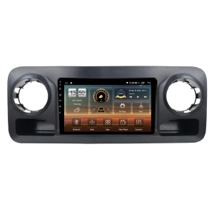 Navigatie dedicata cu Android Mercedes Sprinter dupa 2018, 4GB RAM, Radio GPS Dual Zone, Display HD QLED 10" Touchscreen, Internet Wi-Fi si slot SIM 4G, Bluetooth, MirrorLink, USB