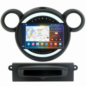 Navigatie dedicata cu Android Mini Countryman / Paceman (R60, R61) 2010 - 2017, 8GB RAM, Radio GPS Dual Zone, Display 2K QLED 9.5" Touchscreen, Internet Wi-Fi si slot SIM 4G, Bluetooth, MirrorLink, USB, Waze 107071