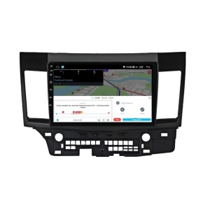 Navigatie dedicata cu Android Mitsubishi Lancer dupa 2007, 2GB RAM, Radio GPS Dual Zone, Display HD QLED 10" Touchscreen, Internet Wi-Fi si slot SIM 4G, Bluetooth, MirrorLink, USB 100291311