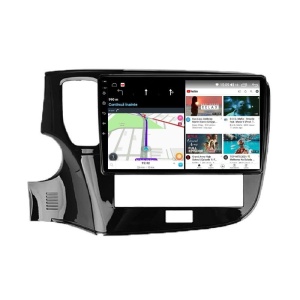 Navigatie dedicata cu Android Mitsubishi Outlander III 2019 - 2021, 4GB RAM, Radio GPS Dual Zone, Display HD QLED 10" Touchscreen, Internet Wi-Fi si slot SIM 4G, Bluetooth, MirrorLink, USB 100268511