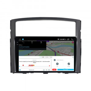 Navigatie dedicata cu Android Mitsubishi Pajero IV 2006 - 2018, 8GB RAM, Radio GPS Dual Zone, Display 2K QLED 9.5" Touchscreen, Internet Wi-Fi si slot SIM 4G, Bluetooth, MirrorLink, USB, Waze 112431