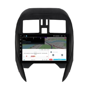 Navigatie dedicata cu Android Nissan Micra IV 2014 - 2017, 8GB RAM, Radio GPS Dual Zone, Display HD QLED 9" Touchscreen, Internet Wi-Fi si slot SIM 4G, Bluetooth, MirrorLink, USB 100046431
