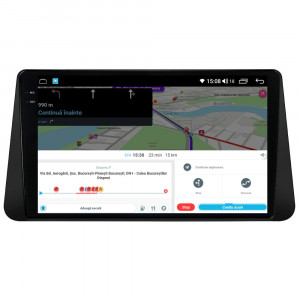 Navigatie dedicata cu Android Nissan Micra V dupa 2017, 4GB RAM, Radio GPS Dual Zone, Display 2K QLED 9.5" Touchscreen, Internet Wi-Fi si slot SIM 4G, Bluetooth, MirrorLink, USB, Waze 112261