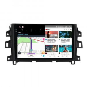 Navigatie dedicata cu Android Nissan Navara / NP300 D23 dupa 2014, 12GB RAM, Radio GPS Dual Zone, Display 2K QLED 9.5" Touchscreen, Internet Wi-Fi si slot SIM 4G, Bluetooth, MirrorLink, USB, Waze 99431