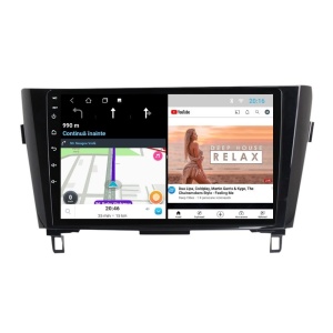 Navigatie dedicata cu Android Nissan Qashqai II 2014 - 2021, 1GB RAM, Radio GPS Dual Zone, Display HD IPS 10" Touchscreen, Internet Wi-Fi, Bluetooth, MirrorLink, USB 100509411