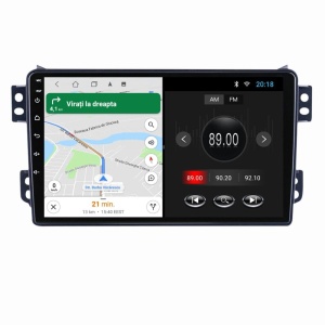 Navigatie dedicata cu Android Opel Agila 2007 - 2014, 2GB RAM, Radio GPS Dual Zone, Display HD IPS 9" Touchscreen, Internet Wi-Fi, Bluetooth, MirrorLink, USB 100515981