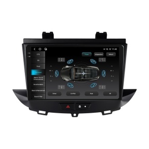 Navigatie dedicata cu Android Opel Grandland X 2017 - 2021, 12GB RAM, Radio GPS Dual Zone, Display 2K QLED 9.5" Touchscreen, Internet Wi-Fi si slot SIM 4G, Bluetooth, MirrorLink, USB 100011541