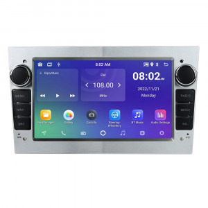 Navigatie dedicata cu Android Opel Vectra C 2002 - 2009, gri deschis, 2GB RAM, Radio GPS Dual Zone, Display HD IPS 7" Touchscreen, Internet Wi-Fi, Bluetooth, MirrorLink, USB, Waze 101251