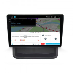 Navigatie dedicata cu Android Opel Vivaro A 2010 - 2014, 8GB RAM, Radio GPS Dual Zone, Display 2K QLED 10.36" Touchscreen, Internet Wi-Fi si slot SIM 4G, Bluetooth, MirrorLink, USB, Waze 112911