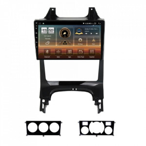Navigatie dedicata cu Android Peugeot 3008 2009 - 2016, 8GB RAM, Radio GPS Dual Zone, Display HD QLED 9" Touchscreen, Internet Wi-Fi si slot SIM 4G, Bluetooth, MirrorLink, USB