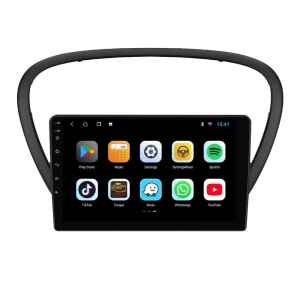 Navigatie dedicata cu Android Peugeot 607 2004 - 2011, 1GB RAM, Radio GPS Dual Zone, Display HD IPS 9" Touchscreen, Internet Wi-Fi, Bluetooth, MirrorLink, USB 100496151