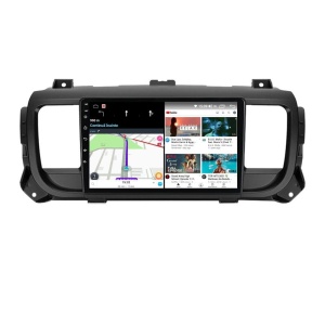 Navigatie dedicata cu Android Peugeot Expert dupa 2016, 4GB RAM, Radio GPS Dual Zone, Display HD QLED 9" Touchscreen, Internet Wi-Fi si slot SIM 4G, Bluetooth, MirrorLink, USB 100269411