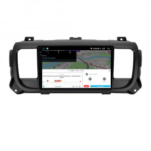 Navigatie dedicata cu Android Peugeot Expert dupa 2016, 8GB RAM, Radio GPS Dual Zone, Display 2K QLED 9.5" Touchscreen, Internet Wi-Fi si slot SIM 4G, Bluetooth, MirrorLink, USB, Waze 112621