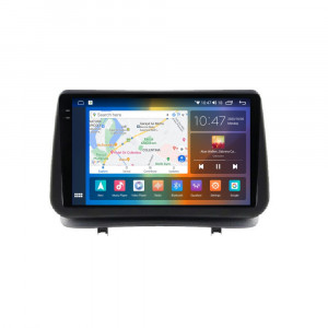 Navigatie dedicata cu Android Renault Clio III 2005 - 2012, 8GB RAM, Radio GPS Dual Zone, Display 2K QLED 9.5" Touchscreen, Internet Wi-Fi si slot SIM 4G, Bluetooth, MirrorLink, USB, Waze 107521