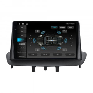 Navigatie dedicata cu Android Renault Megane III 2009 - 2016, 12GB RAM, Radio GPS Dual Zone, Display 2K QLED 9.5" Touchscreen, Internet Wi-Fi si slot SIM 4G, Bluetooth, MirrorLink, USB, Waze 97991