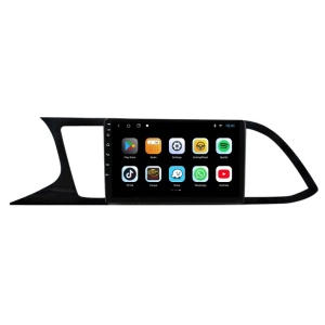 Navigatie dedicata cu Android Seat Leon 5F 2013 - 2020, 2GB RAM, Radio GPS Dual Zone, Display HD QLED 9" Touchscreen, Internet Wi-Fi si slot SIM 4G, Bluetooth, MirrorLink, USB 100271481
