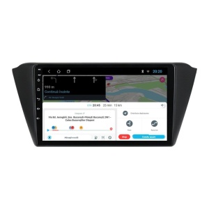 Navigatie dedicata cu Android Skoda Fabia III 2014 - 2021, 1GB RAM, Radio GPS Dual Zone, Display HD IPS 9" Touchscreen, Internet Wi-Fi, Bluetooth, MirrorLink, USB 100509621