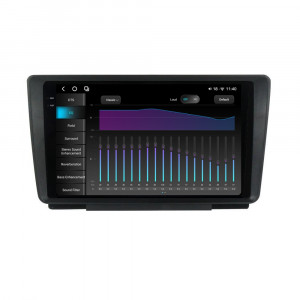 Navigatie dedicata cu Android Skoda Octavia II 2004 - 2013, 12GB RAM, Radio GPS Dual Zone, Display 2K QLED 9.5" Touchscreen, Internet Wi-Fi si slot SIM 4G, Bluetooth, MirrorLink, USB, Waze 98341