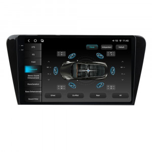 Navigatie dedicata cu Android Skoda Octavia III 2013 - 2020, 12GB RAM, Radio GPS Dual Zone, Display 2K QLED 10.36" Touchscreen, Internet Wi-Fi si slot SIM 4G, Bluetooth, MirrorLink, USB, Waze 98021