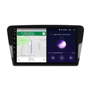 Navigatie dedicata cu Android Skoda Octavia III 2013 - 2020, 4GB RAM, Radio GPS Dual Zone, Display HD IPS 10" Touchscreen, Internet Wi-Fi, Bluetooth, MirrorLink, USB - Img 6