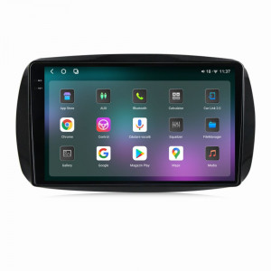 Navigatie dedicata cu Android Smart Forfour dupa 2014, 12GB RAM, Radio GPS Dual Zone, Display 2K QLED 9.5" Touchscreen, Internet Wi-Fi si slot SIM 4G, Bluetooth, MirrorLink, USB, Waze 96351