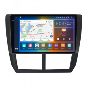 Navigatie dedicata cu Android Subaru Impreza / XV / WRX 2007 - 2014, 8GB RAM, Radio GPS Dual Zone, Display 2K QLED 9.5" Touchscreen, Internet Wi-Fi si slot SIM 4G, Bluetooth, MirrorLink, USB, Waze 106591