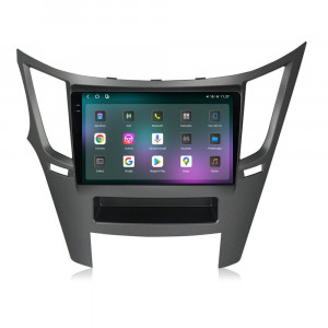 Navigatie dedicata cu Android Subaru Outback / Legacy 2009 - 2014, 12GB RAM, Radio GPS Dual Zone, Display 2K QLED 9.5" Touchscreen, Internet Wi-Fi si slot SIM 4G, Bluetooth, MirrorLink, USB, Waze 96931