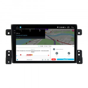 Navigatie dedicata cu Android Suzuki Grand Vitara 2005 - 2015, 8GB RAM, Radio GPS Dual Zone, Display 2K QLED 9.5" Touchscreen, Internet Wi-Fi si slot SIM 4G, Bluetooth, MirrorLink, USB, Waze 112481