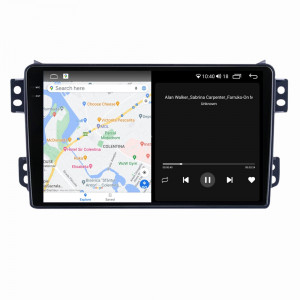 Navigatie dedicata cu Android Suzuki Splash 2008 - 2015, 4GB RAM, Radio GPS Dual Zone, Display 2K QLED 9.5" Touchscreen, Internet Wi-Fi si slot SIM 4G, Bluetooth, MirrorLink, USB, Waze 105151