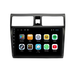 Navigatie dedicata cu Android Suzuki Swift III 2005 - 2010, 2GB RAM, Radio GPS Dual Zone, Display HD QLED 10" Touchscreen, Internet Wi-Fi si slot SIM 4G, Bluetooth, MirrorLink, USB 100272561