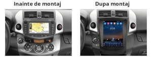 Navigatie dedicata cu Android tip tesla Toyota Rav4 III 2005 - 2013, 8GB RAM, Radio GPS Dual Zone, Touchscreen IPS 9.7" HD, Internet Wi-Fi si slot SIM 4G, Bluetooth, MirrorLink, USB 100000841