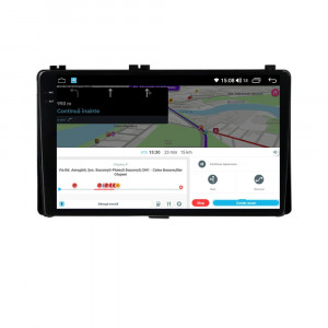 Navigatie dedicata cu Android Toyota Auris 2015 - 2019, 4GB RAM, Radio GPS Dual Zone, Display 2K QLED 9.5" Touchscreen, Internet Wi-Fi si slot SIM 4G, Bluetooth, MirrorLink, USB, Waze 112011