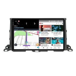 Navigatie dedicata cu Android Toyota Highlander 2013 - 2021, 8GB RAM, Radio GPS Dual Zone, Display 2K QLED 10.36" Touchscreen, Internet Wi-Fi si slot SIM 4G, Bluetooth, MirrorLink, USB 100006591