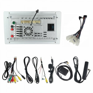 Navigatie dedicata cu Android Toyota Hilux VII 2004 - 2015, 4GB RAM, Radio GPS Dual Zone, Display 2K QLED 9.5" Touchscreen, Internet Wi-Fi si slot SIM 4G, Bluetooth, MirrorLink, USB, Waze 108731