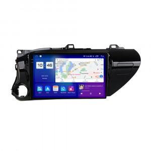 Navigatie dedicata cu Android Toyota Hilux VIII dupa 2015, 8GB RAM, Radio GPS Dual Zone, Display 2K QLED 10.36" Touchscreen, Internet Wi-Fi si slot SIM 4G, Bluetooth, MirrorLink, USB, Waze 106661